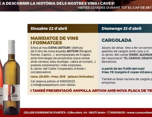 Maridaje de vinos y quesos / Cargolada